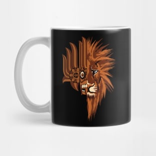 Traditional Lion Artwork Mug